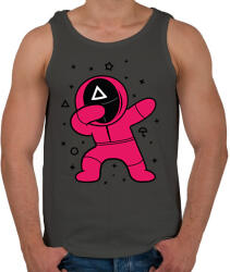 printfashion Squid Game Dab háromszög - Férfi atléta - Sötétszürke (5725300)