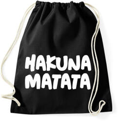 printfashion HAKUNA MATATA - Sportzsák, Tornazsák - Fekete (10458366)