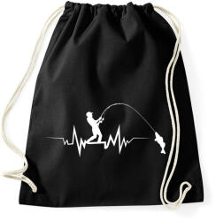 printfashion PECA ÉLETJEL - Sportzsák, Tornazsák - Fekete (932089)