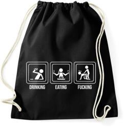 printfashion Triatlon - Sportzsák, Tornazsák - Fekete (16252207)