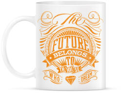 printfashion A jövő - Bögre - Fehér (790781)
