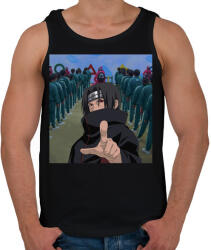 printfashion Itachi X Squid Game - Férfi atléta - Fekete (5488481)