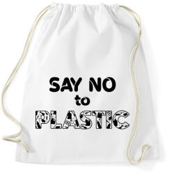 printfashion Mondj nemet - Sportzsák, Tornazsák - Fehér (13713527)