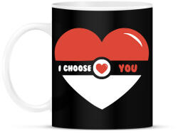 printfashion Téged választalak - Bögre - Fekete (11728244)