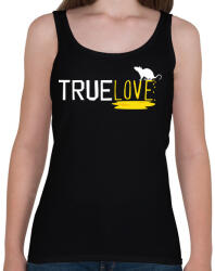 printfashion True love - Női atléta - Fekete (13463209)