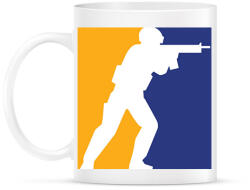 printfashion CS2 logó - Bögre - Fehér (14220950)