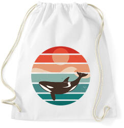 printfashion Gyilkosbálna - Sportzsák, Tornazsák - Fehér (13365700)