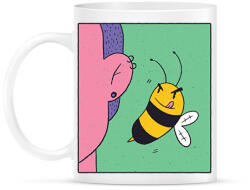 printfashion Méhecske - Bögre - Fehér (6354813)