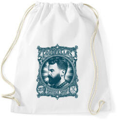 printfashion Nagymenők barber shop - Sportzsák, Tornazsák - Fehér (2323153)