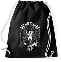 printfashion Wednesday sötét alaphoz 2 - Sportzsák, Tornazsák - Fekete (11557751)