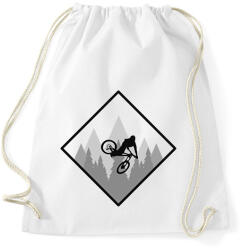 printfashion Biker Mountain - Sportzsák, Tornazsák - Fehér (1647038)