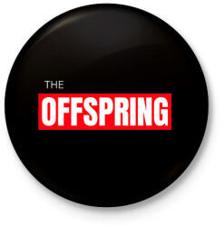 printfashion THE OFFSPRING 3 - Kitűző, hűtőmágnes - Fekete (11524407)