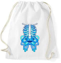 printfashion BLue Lung - Sportzsák, Tornazsák - Fehér (5187191)