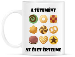 printfashion A sütemény - Bögre - Fehér (13888494)