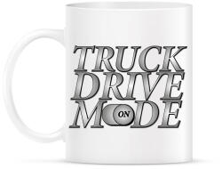 printfashion Truck drive mode - Bögre - Fehér (7482197)