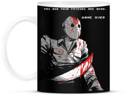 printfashion Jason Voorhees - Bögre - Fekete (5560119)