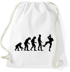 printfashion Fortnite evolúció - Sportzsák, Tornazsák - Fehér (1096089)