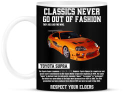 printfashion Toyota Supra - Bögre - Fekete (14790191)