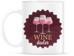 printfashion Wine dealer - Bögre - Fehér (7303346)