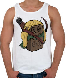 printfashion LegoLas - Férfi atléta - Fehér (13573725)