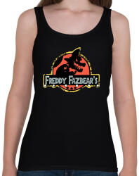 printfashion Freddy Fazbear's - Női atléta - Fekete (14915154)