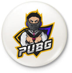 printfashion PUBG - Kitűző, hűtőmágnes - Fehér (3082863)