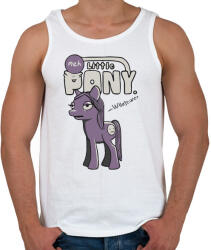 printfashion Litte Pony - Meh little pony - Férfi atléta - Fehér (4183295)