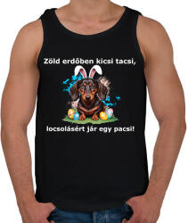 printfashion tacsi vers - Férfi atléta - Fekete (15830494)