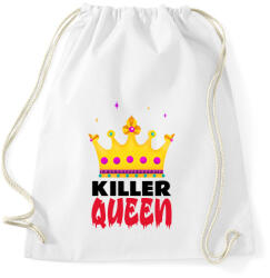 printfashion KILLER QUEEN2 - Sportzsák, Tornazsák - Fehér (10777807)