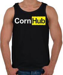 printfashion CornHub - Férfi atléta - Fekete (2555041)