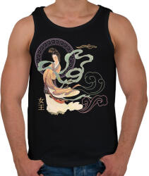 printfashion Kínai hölgy - Férfi atléta - Fekete (7619076)