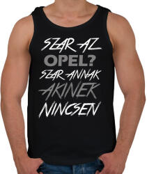 printfashion Opel - Férfi atléta - Fekete (13513804)