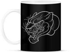 printfashion PantherTextured - Bögre - Fekete (5252490)
