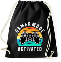 printfashion Gamer Mode Activated - Sportzsák, Tornazsák - Fekete (5259135)