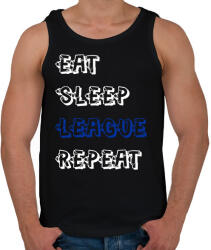 printfashion League of Legends 02 - Férfi atléta - Fekete (13056371)