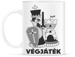 printfashion Sakk végjáték 2 - Bögre - Fehér (4942610)