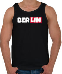 printfashion BERLIN - Férfi atléta - Fekete (10022431)