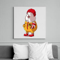 printfashion Gyorskaja - Vászonkép - Fehér (6621578)