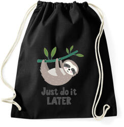 printfashion Lajhár - Sportzsák, Tornazsák - Fekete (14255496)