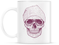 printfashion Cool skull - Bögre - Fehér (788830)