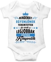 printfashion A legjobbak lehetnek könyvelők - Baba Body - Fehér (12563241)