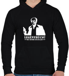 printfashion torrente legenybucsu - Férfi kapucnis pulóver - Fekete (1637599)