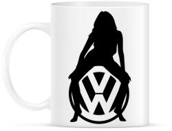 printfashion VOLKSWAGEN HOT FEKETE - Bögre - Fehér (955519)