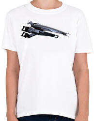 printfashion Normandia - Gyerek póló - Fehér (491644)