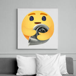 printfashion Turbó - Vászonkép - Fehér (13039878)