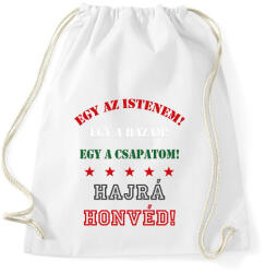 printfashion Honvéd - Sportzsák, Tornazsák - Fehér (2841202)