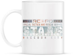 printfashion S. T. A. R. S. Raccoon City - Bögre - Fehér (790081)