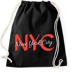 printfashion Nyc - Sportzsák, Tornazsák - Fekete (4385719)