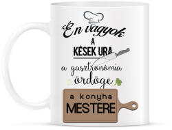 printfashion Én vagyok a kések ura. - Bögre - Fehér (789003)