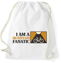 printfashion MOUNTAIN FANATIC - Sportzsák, Tornazsák - Fehér (10907005)